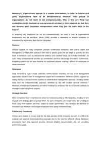 Corporate Entrepreneurship