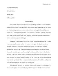 Reading Reflection