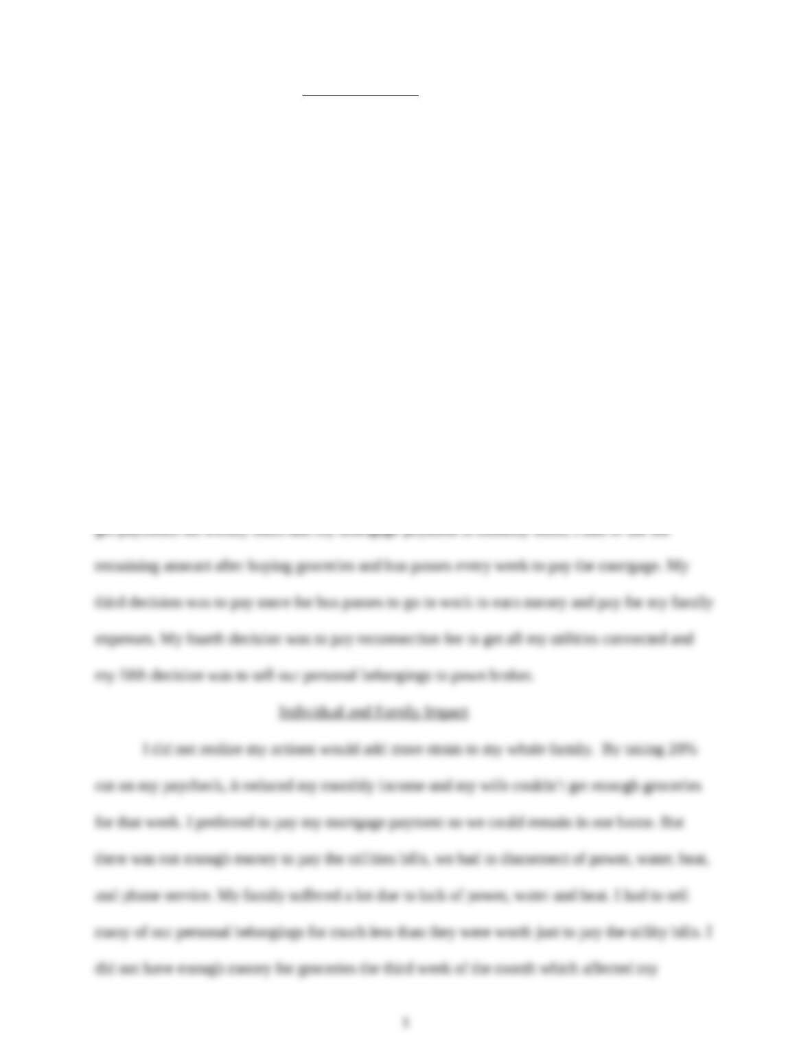 Poverty simulation essay picture