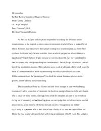 Heart Transplant Decision
