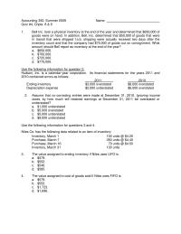 Title Accounting 350 Summer