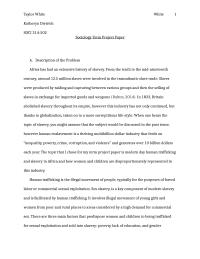 Sociology Term Paper