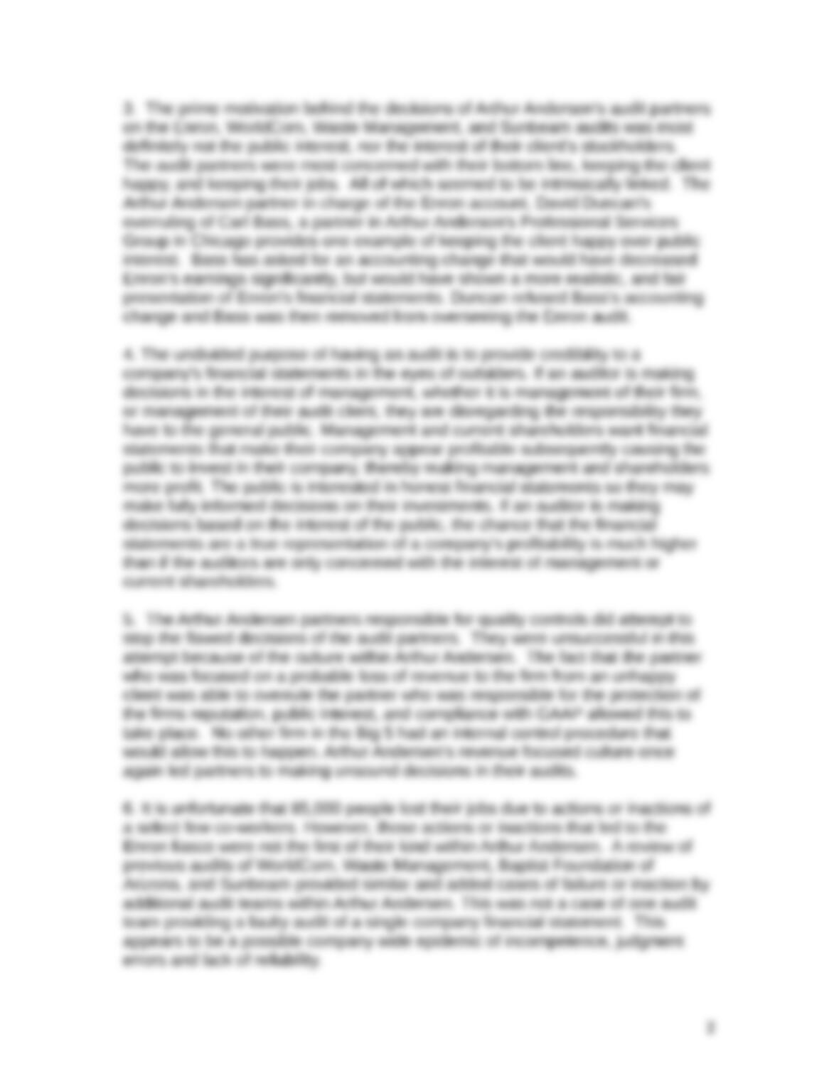 Enron internal control failures picture