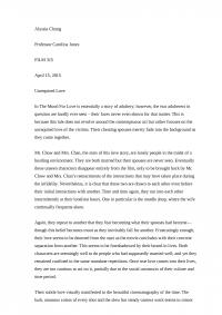 In the mood for love Review