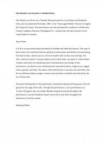 Design Analysis Essay