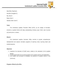 Internal Audit