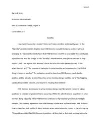 Metaphoric Analysis