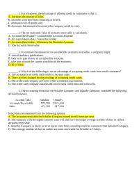 Chapter 5: Accounting for Receivables and Inventory Cash Flow: