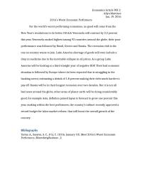 Business Economics Article WK