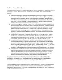 Role And Value Ethics