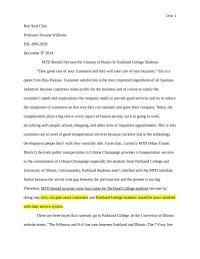 MTD Should Increase the Amount of Buses for Parkland College Students