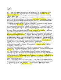 Chapter 12 Quiz Principle of Marketing