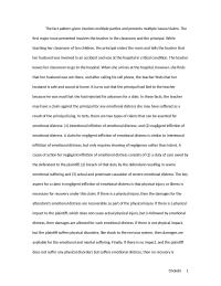 Torts Essay- MGT 5620 – Legal, Ethical, and Social Values of Business