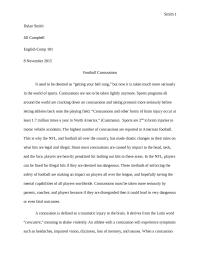 Football Concussions