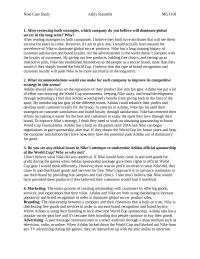 Nike Case Study Nike Case