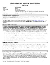 Acc ACCOUNTING 232 FINANCIAL