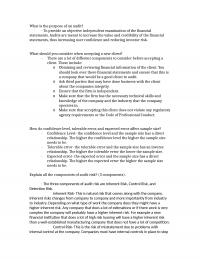 Auditing Exam