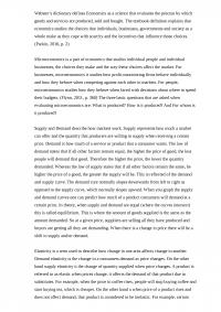 Microeconomics Websters