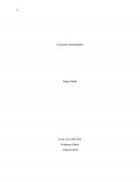 Corporate Sustainability