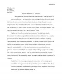 Populism Research