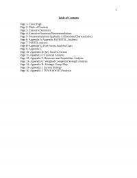 Chipotle Case Study 1Table of