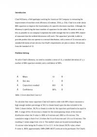 Part B: Case 6.3 American Oil Company