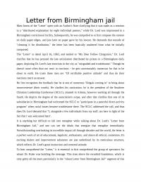 Letter from Birmingham jail