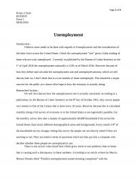 Unemployment Page 1 of 5Krista A