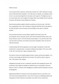 Reflective Essay Reflective