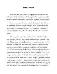 Week 3 Research Problems