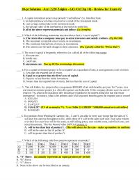 Accounting 30pt Solution  Acct 2220