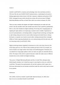Digital Marketing Mistakes