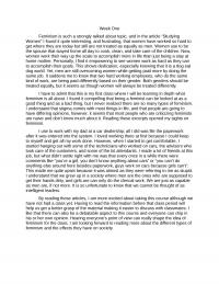 The Sociology of Gender
