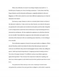 Anthropology Response Papers