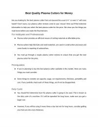 Plasma Cutters