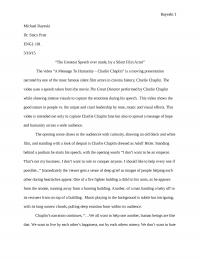 The Greatest Speech Ever Made