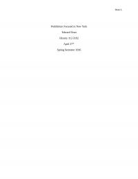 Prohibition Research Paper