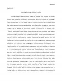 TV And Vocabulary