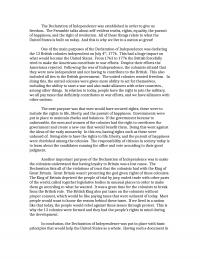 Declaration