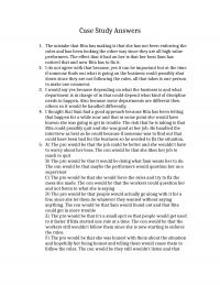 Case Study For HSA 210