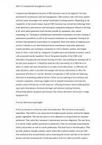 Role Of Computerized Management System