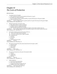 Principles Of Economics Chapter 13 Test Bank