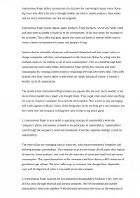International Paper – Marketing