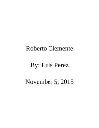 Roberto Clemente