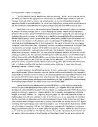 Business law ethics paper