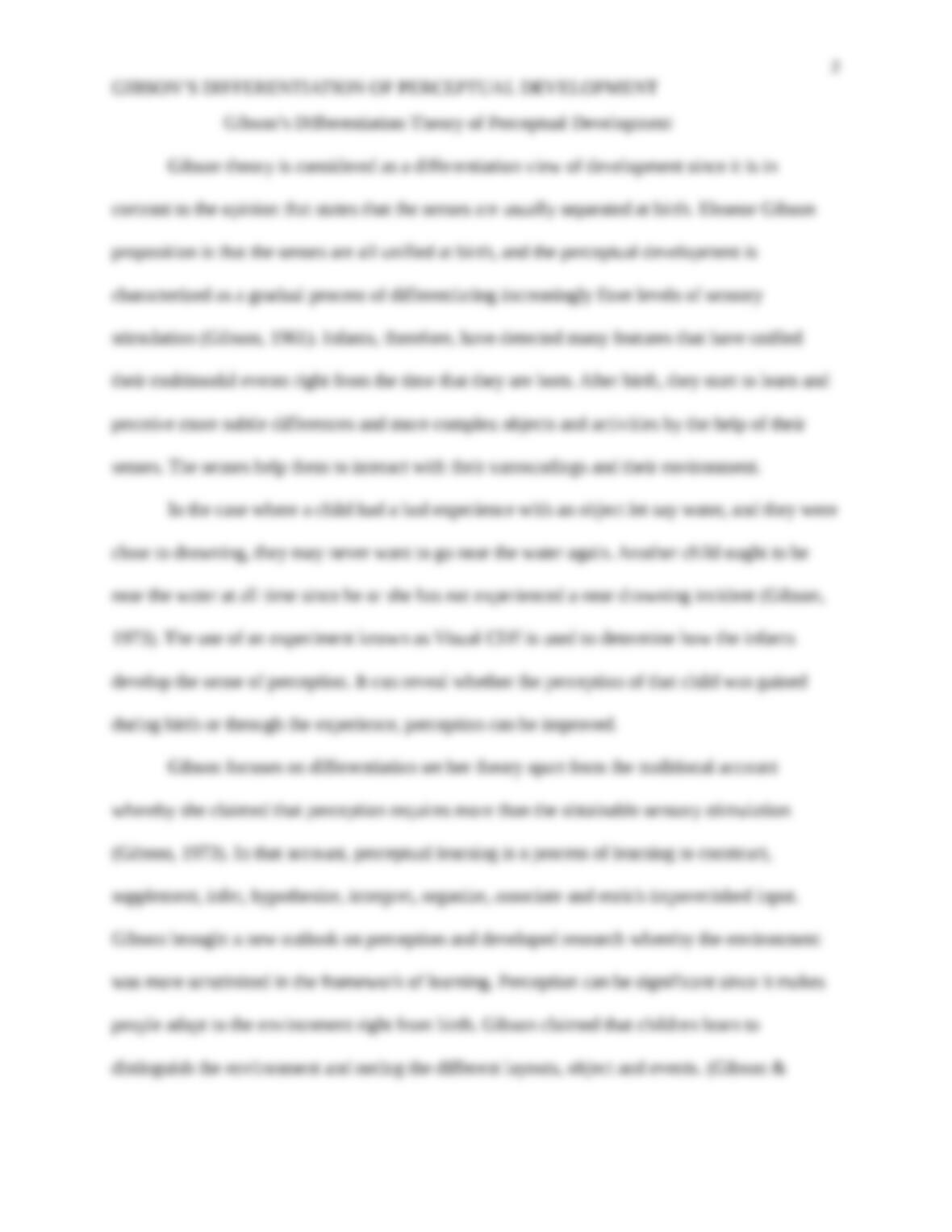 Perceptual narrowing image