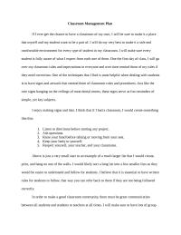 Management Plan Educ 100