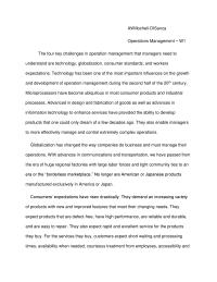 Operations Management