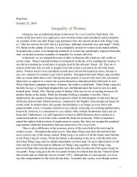 Womens Gender Study