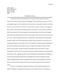 Nsa Data Seizures Research Paper